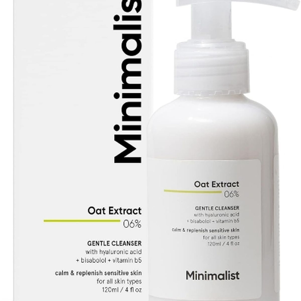 MINIMALIST - Limpiador Facial Extracto de Avena 0.6 Minimalist
