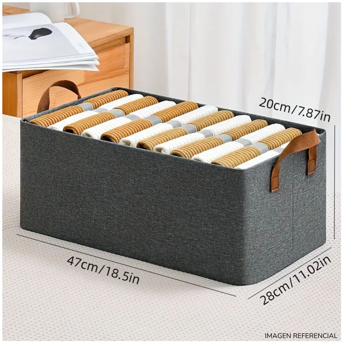 INSPIRA MARKET - Organizador multiusos de ropa juguetes accesorios PACK X2