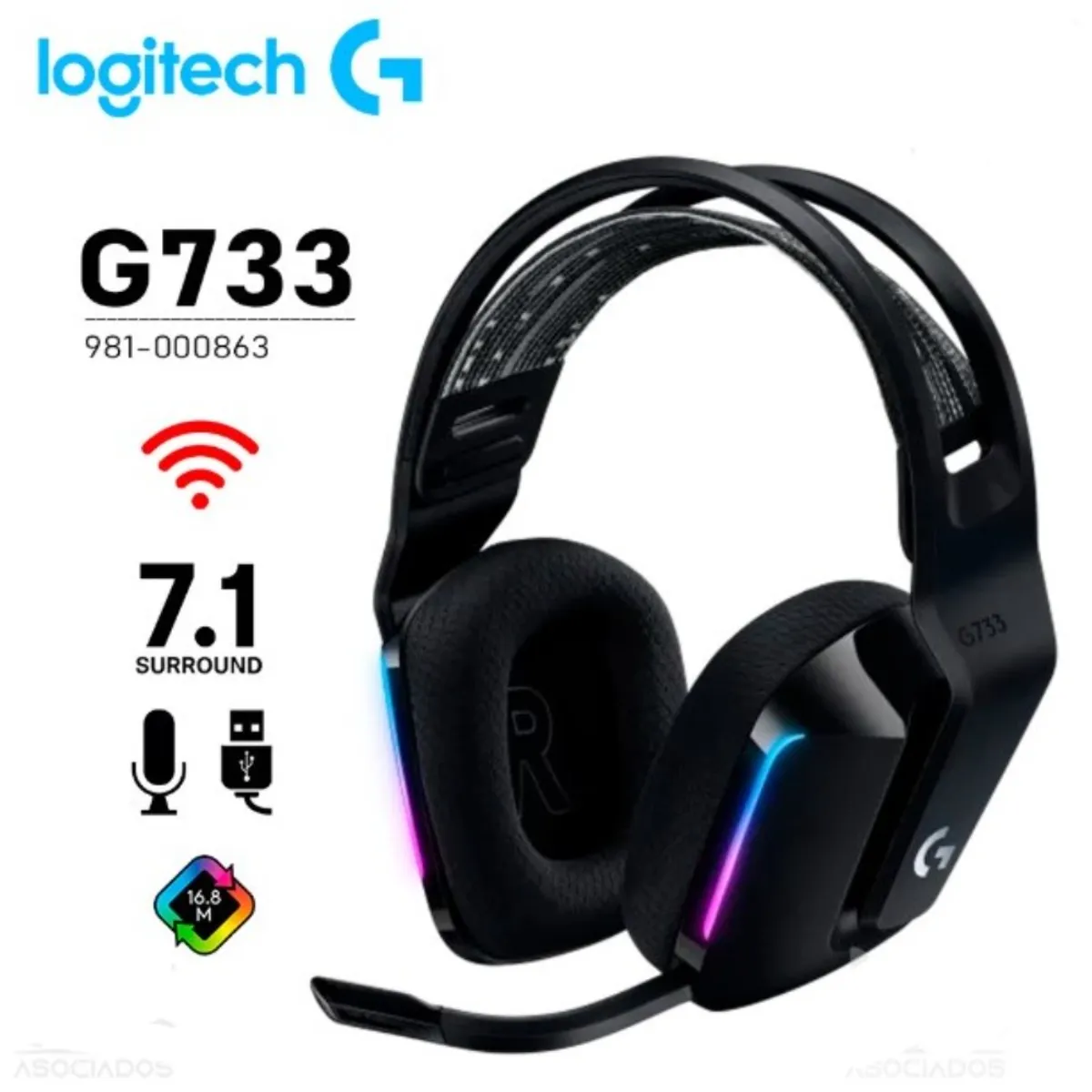 LOGITECH - Audífonos Logitech G733