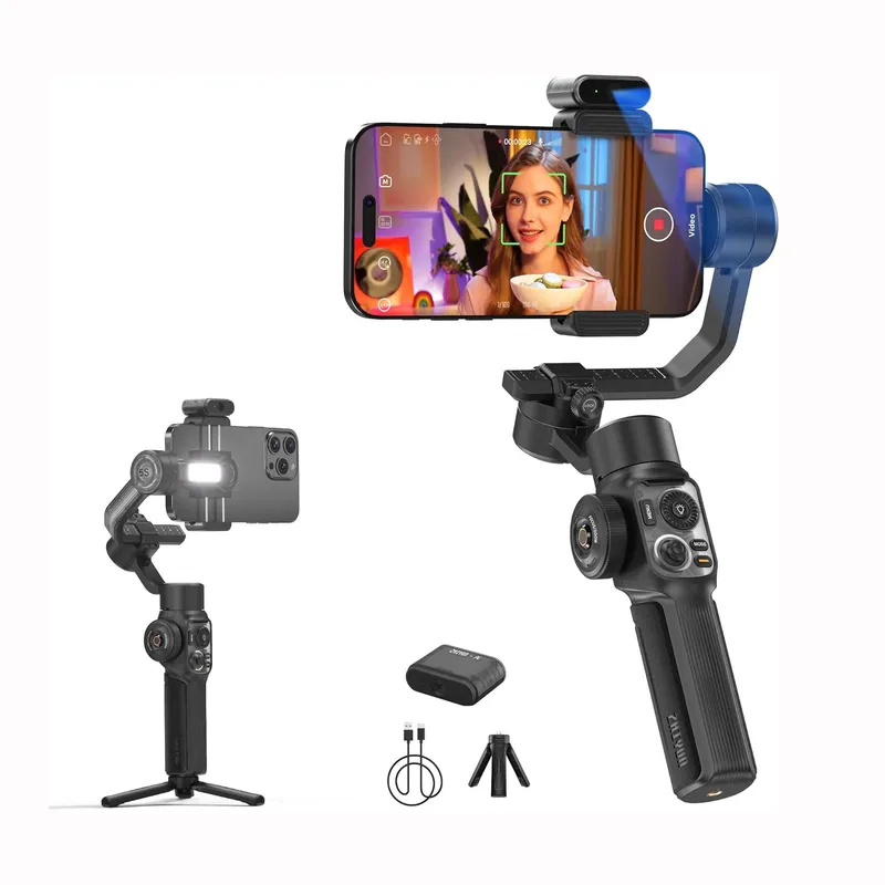 ZHIYUN - Estabilizador Zhiyun Smooth 5s AI COMBO para Smartphones Android  iOS