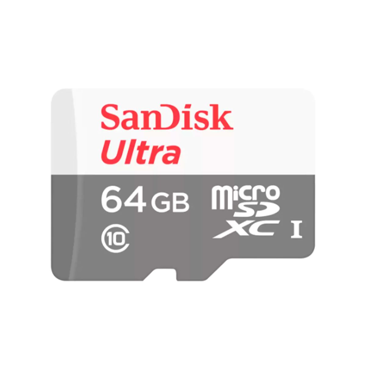 SANDISK - MEMORIA MICROSDHC SANDISK 64GB/ADAPTADOR SD P/N: SDSQUNR-064G-GN3MA