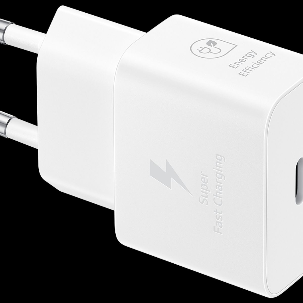 SAMSUNG - Cargador Samsung De Carga Rápida 25W Con Cable Blanco