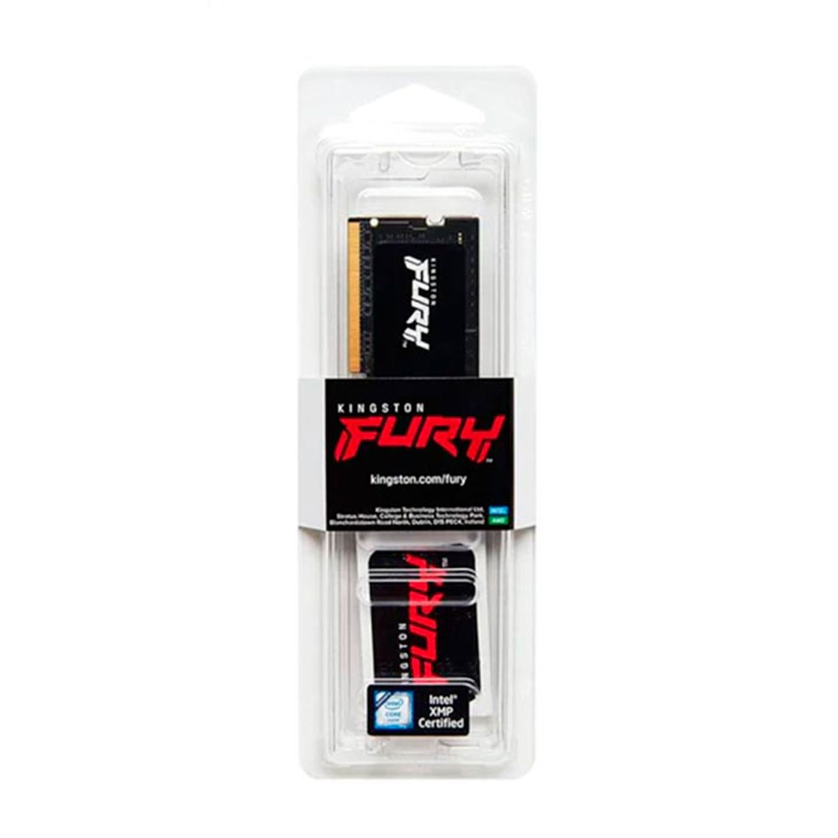 KINGSTON - MEMORIA RAM FURY IMPACT KINGSTON SODIMM 16GB DDR5 P/N: KF556S40IB-16