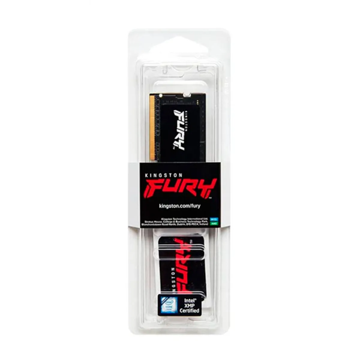 KINGSTON - MEMORIA RAM FURY IMPACT KINGSTON SODIMM 16GB DDR5 P/N: KF556S40IB-16