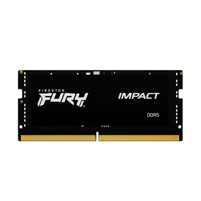 KINGSTON - MEMORIA RAM FURY IMPACT KINGSTON SODIMM 16GB DDR5 P/N: KF548S38IB-16