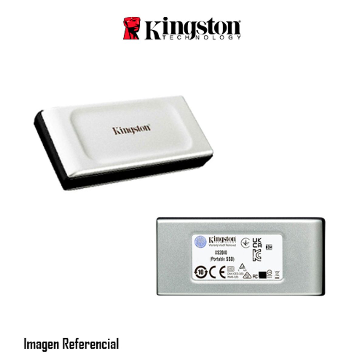 KINGSTON - SSD EXTERNO KINGSTON XS2000 2TB L/E 2000 MB/S P/N: SXS2000/2000G