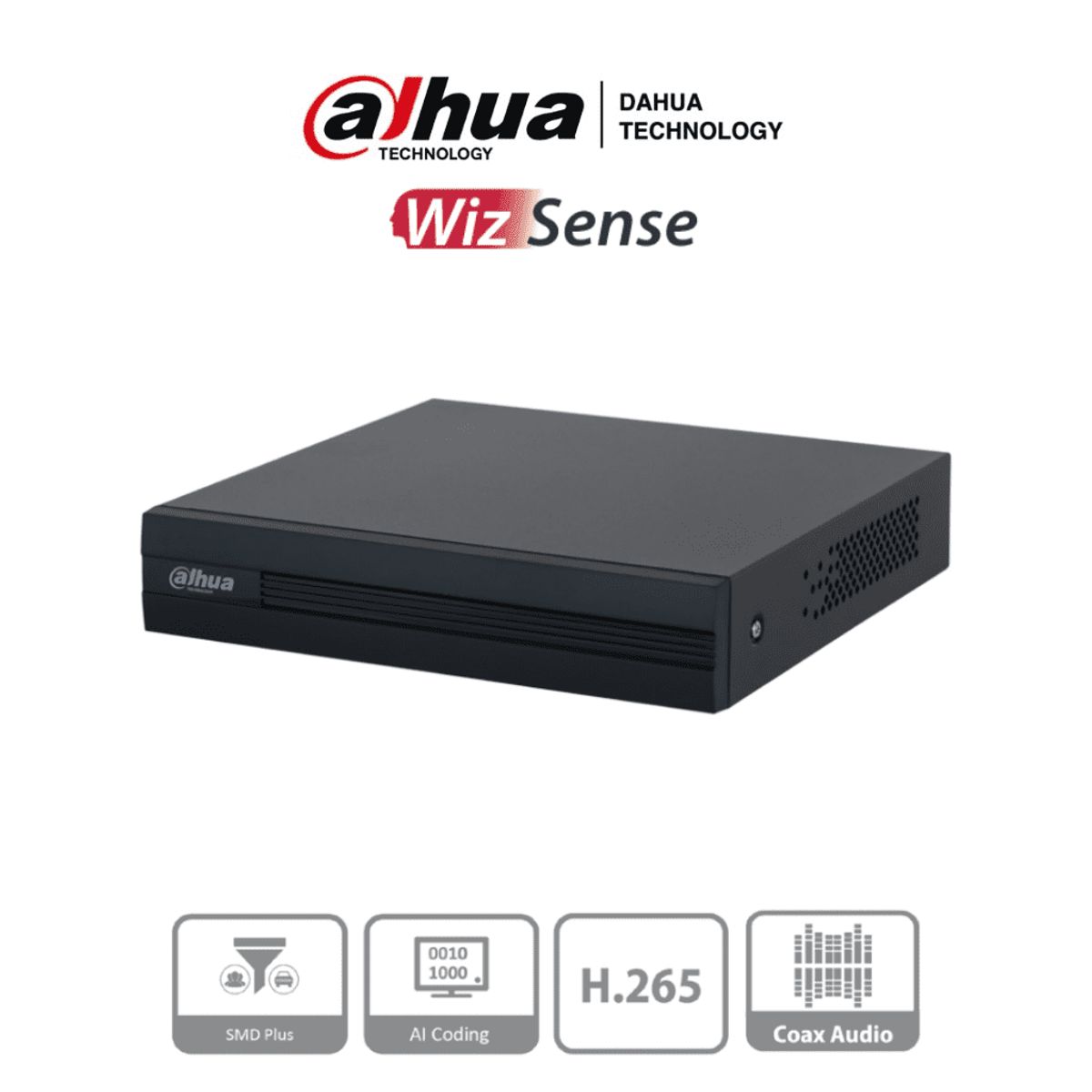 DAHUA - DVR DAHUA XVR1B08-I DE 8CH 720P PENTAHIBRIDO PN DH-XVR1B08-I