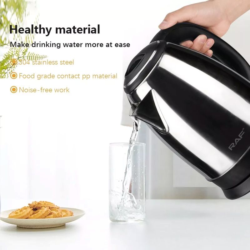 GENERICO - HERVIDOR ELECTRICO DE AGUA DE ACERO INOXIDABLE CON APAGADO AUTOMATICO