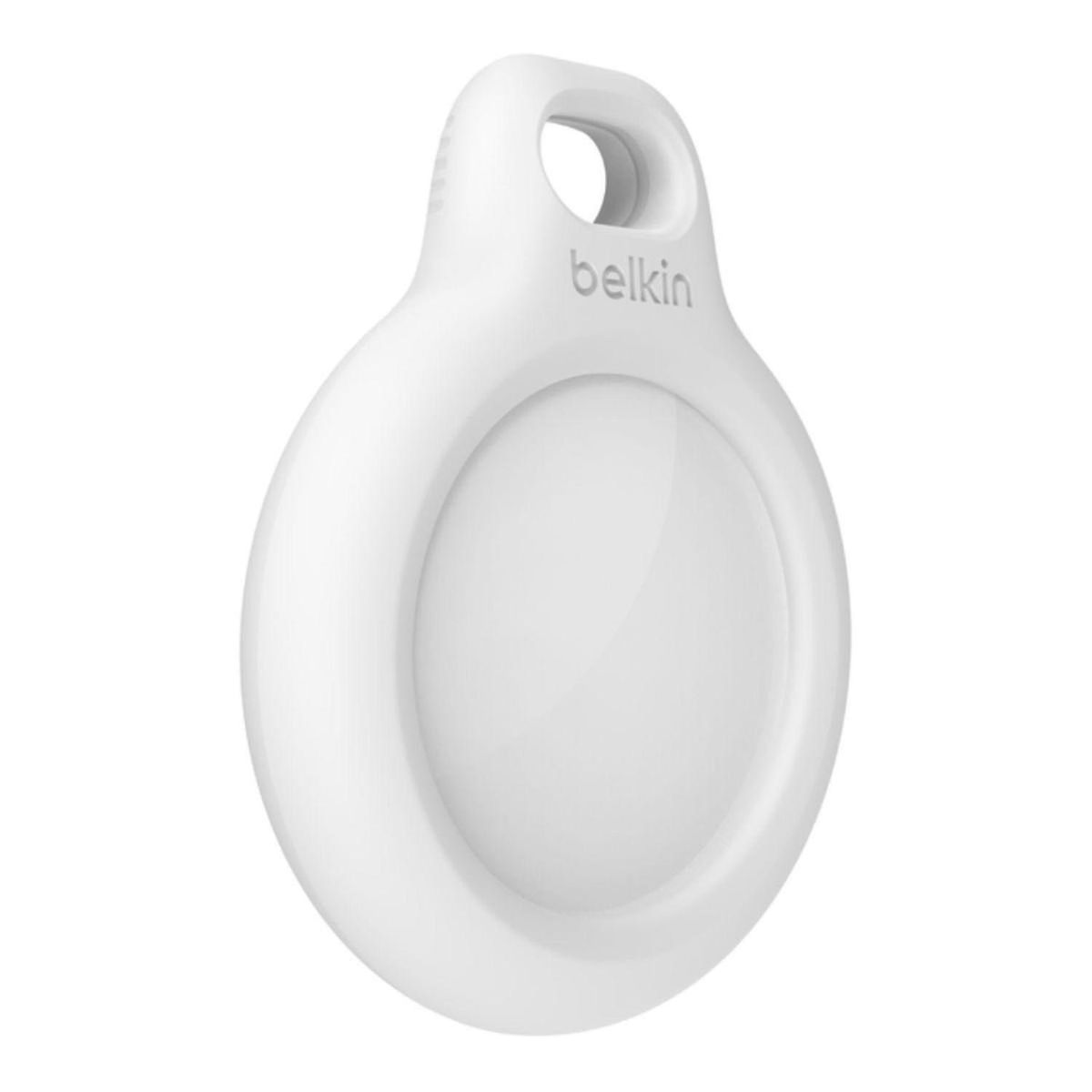 BELKIN - Llavero Belkin con anillo seguridad para Airtag - Blanco