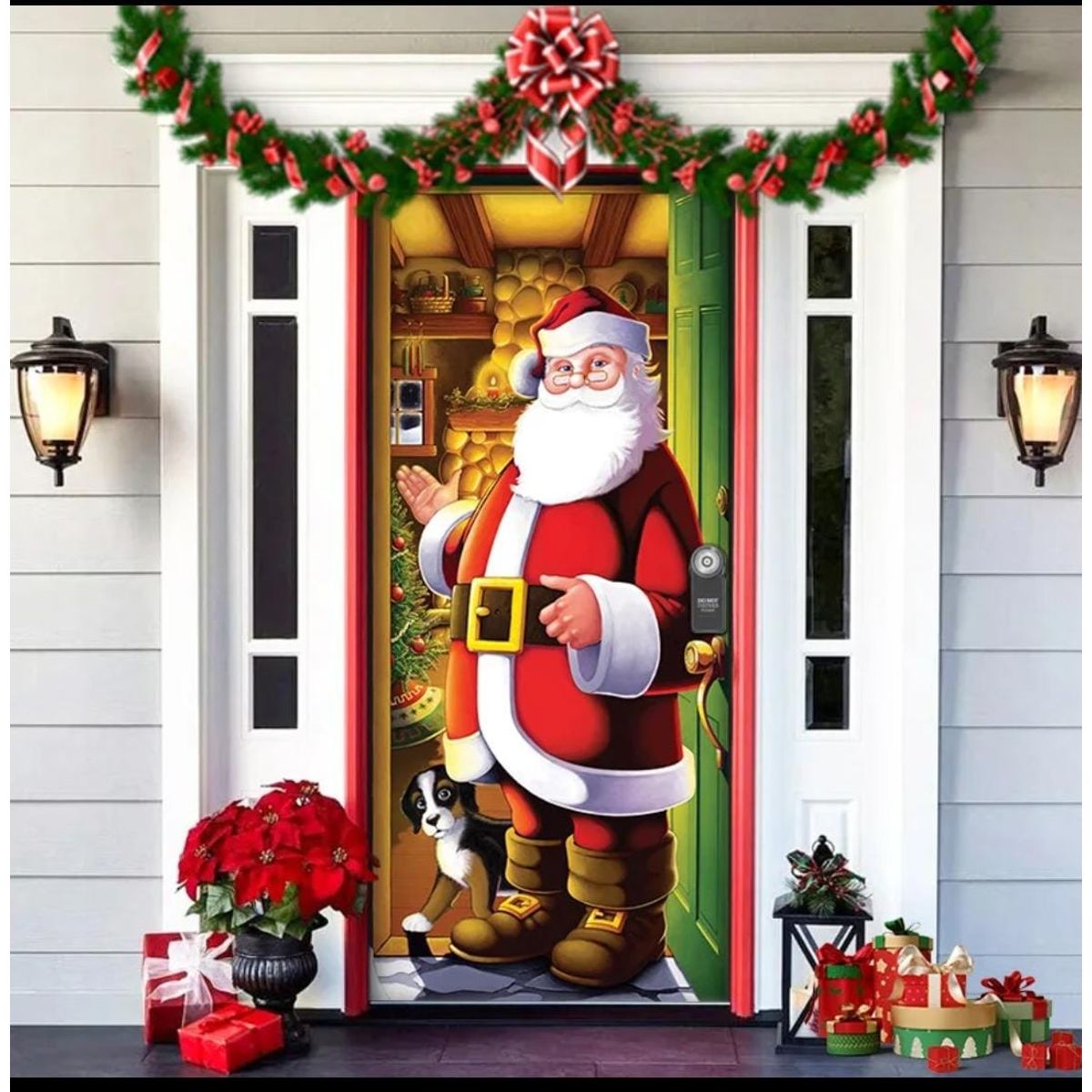 GENERICO - FUNDA NAVIDEÑA DE PUERTA