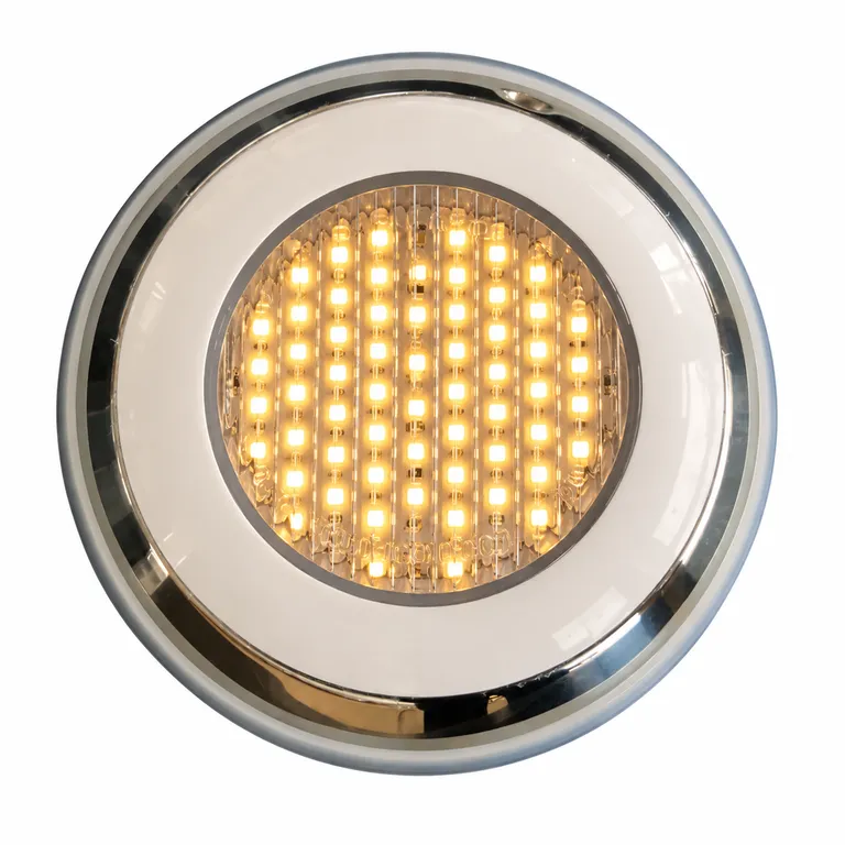 Reflector para piscina 12W 12V LED color cálido marca Pool System ...