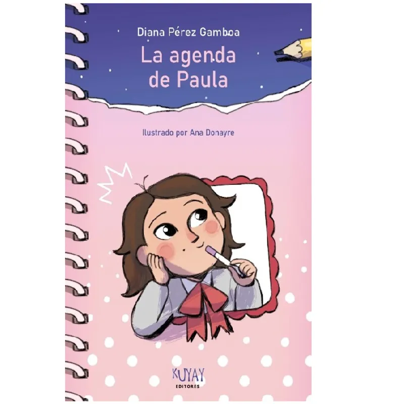 GENERICO - Libro Infantil  La agenda de Paula