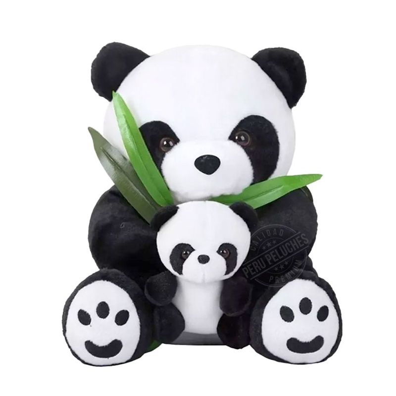 GENERICO - Peru Peluches - Oso Panda Con Cria