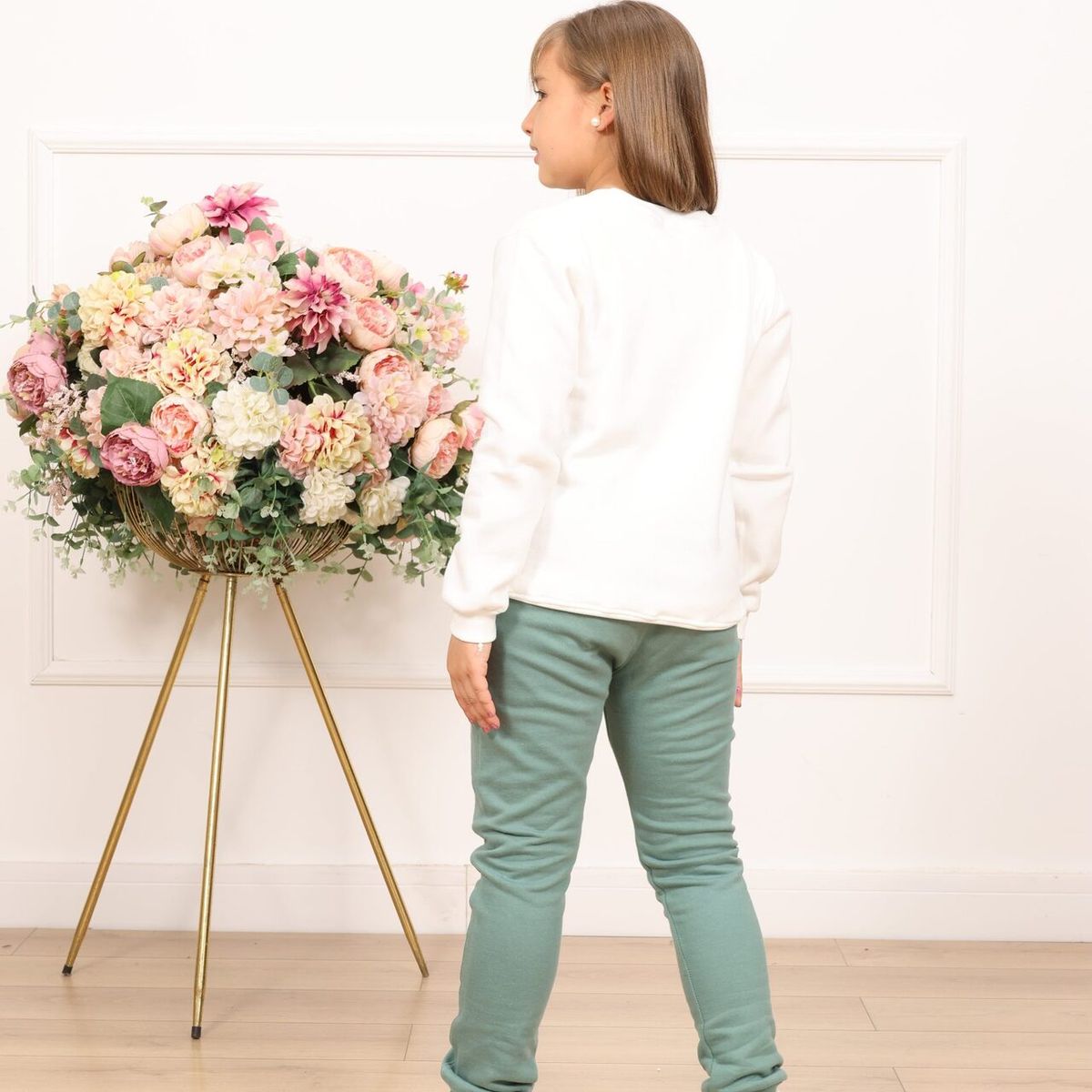 TAIS PRINCESS - Tais Princess Joggers afranelados niñas