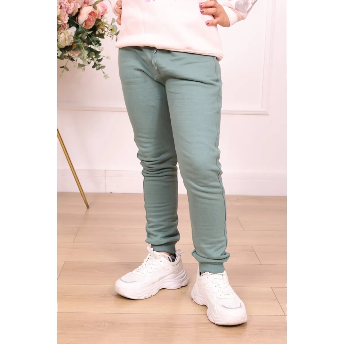 TAIS PRINCESS - Tais Princess Joggers afranelados niñas