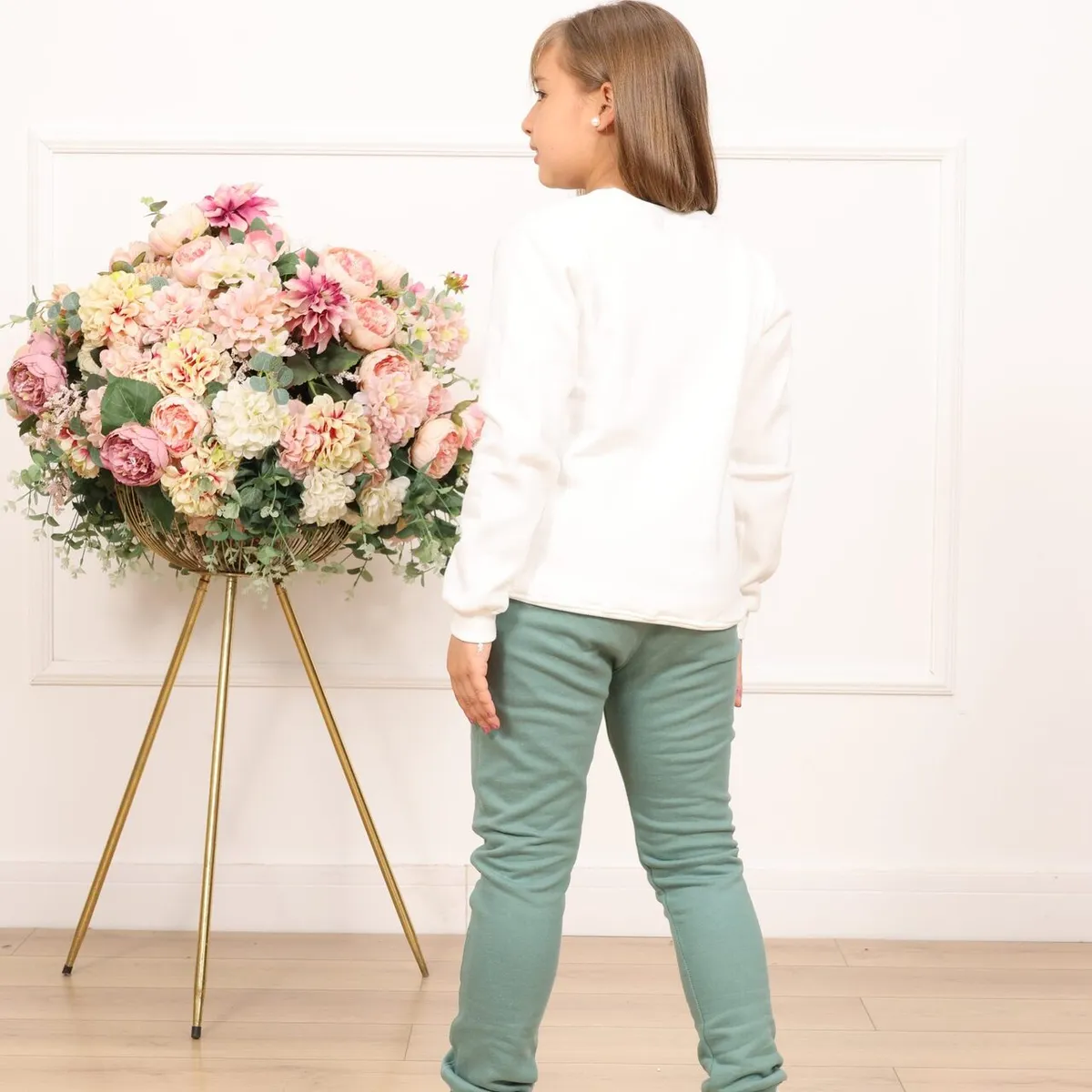 TAIS PRINCESS - Tais Princess Joggers afranelados niñas