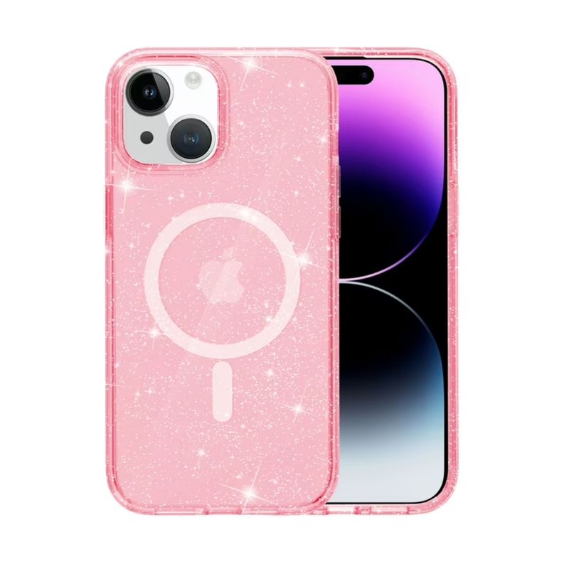 CASE - CASE MAGSAFE GLITTER IPHONE 11 ROSADO