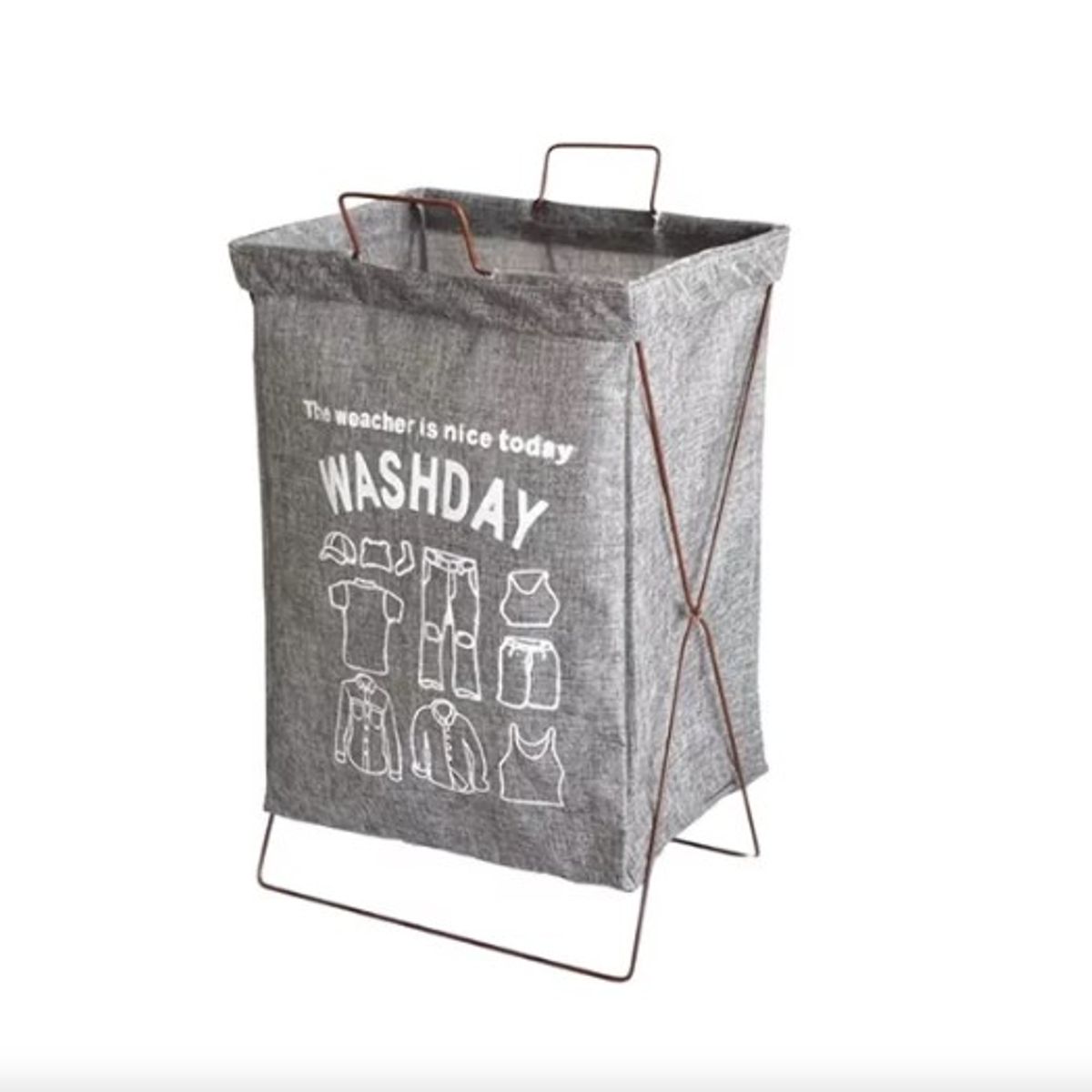 GENERICO - Cesta plegable para ropa sucia kawaii con diseño