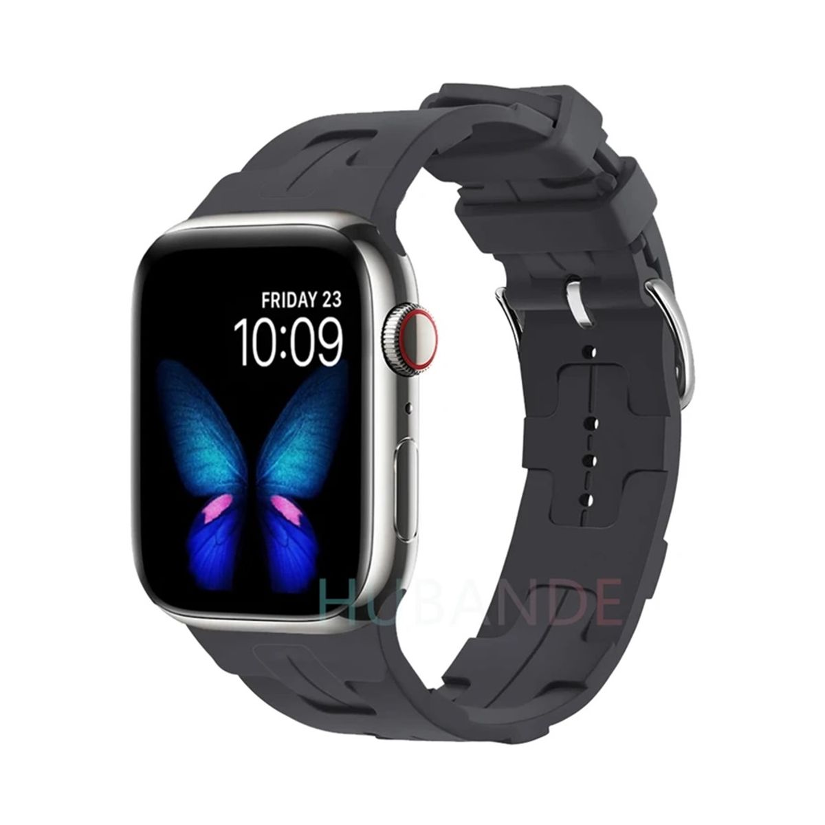 GENERICO - Correa Para Applewatch Y Watch Hermès 38-40-41mm Plomo