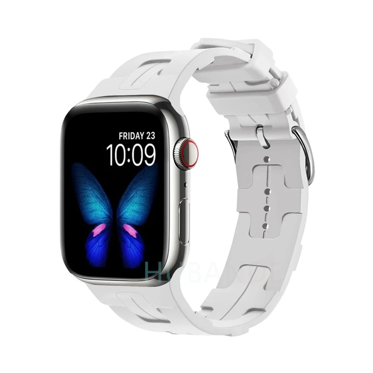 GENERICO - Correa Para Applewatch Y Watch Hermès 38-40-41mm Blanco