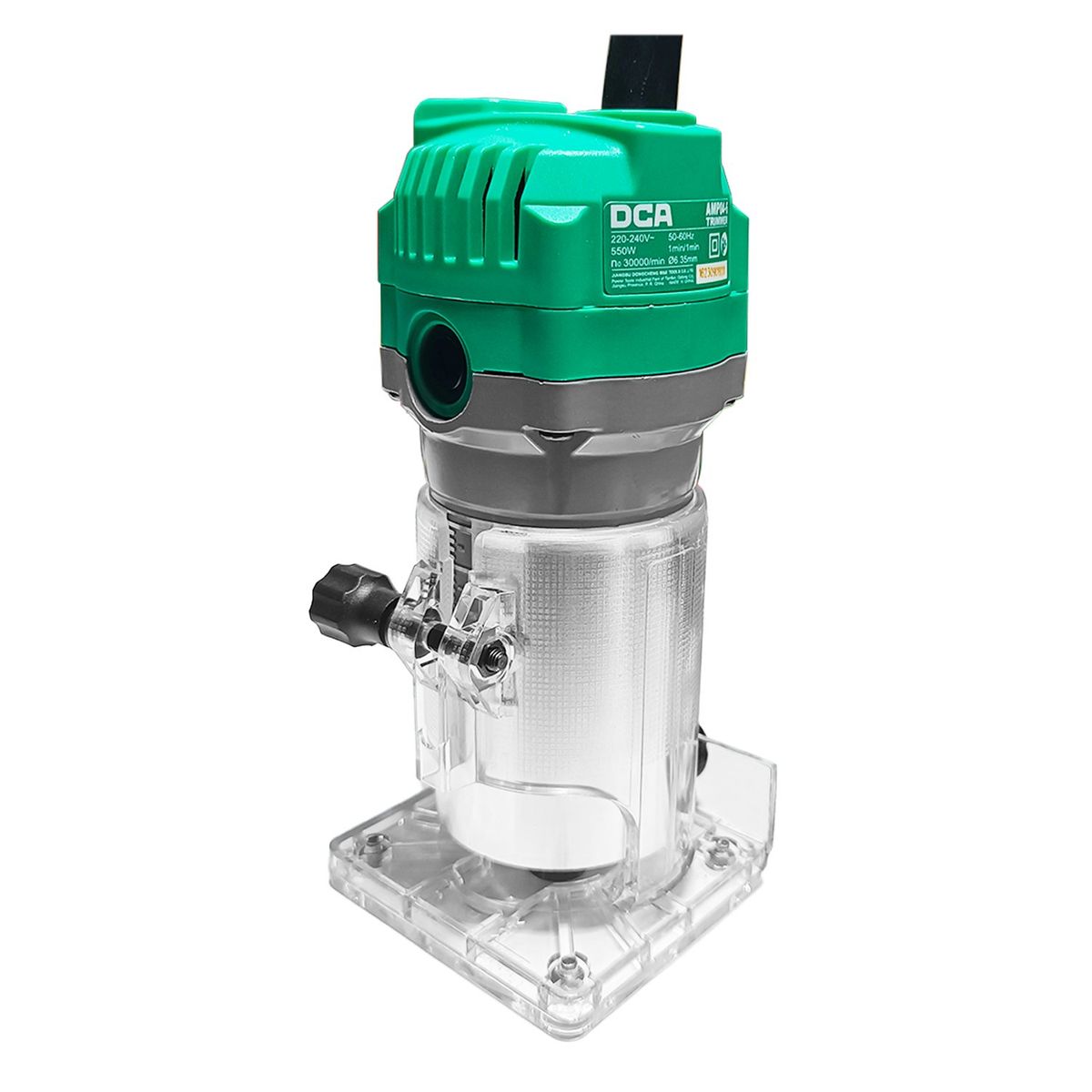 DCA - Ruteadora Fresadora Tupi de Mano Palma 1 / 4″ DCA AMP04-6 550W