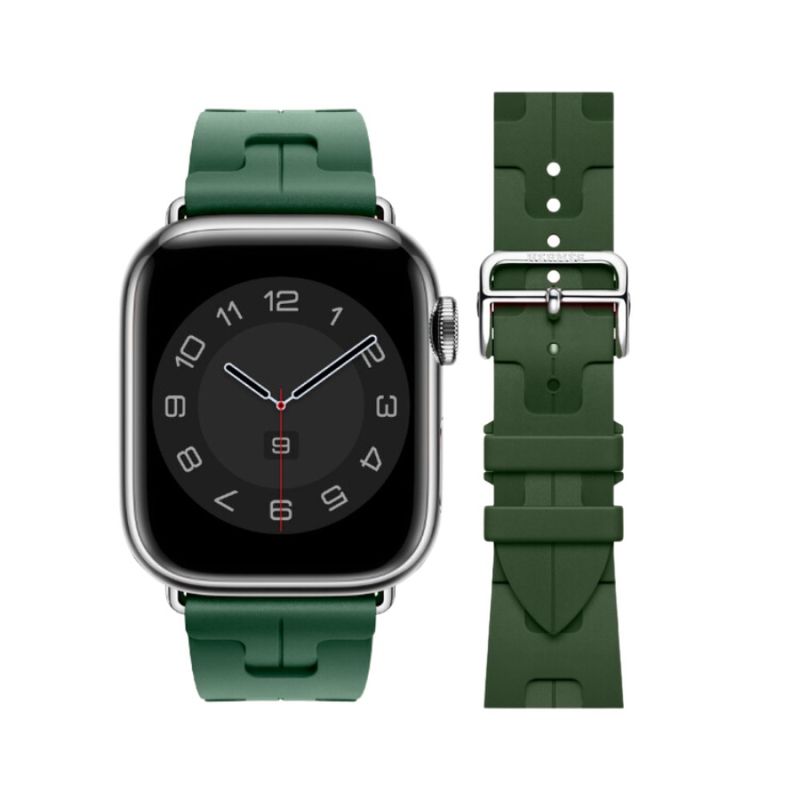 GENERICO - Correa Para Applewatch Y Watch Hermès 42-44-45-49mm Verde