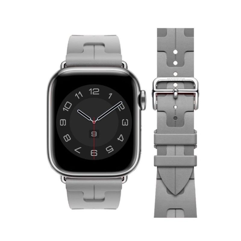 GENERICO - Correa Para Applewatch Y Watch Hermès 38-40-41mm Gris