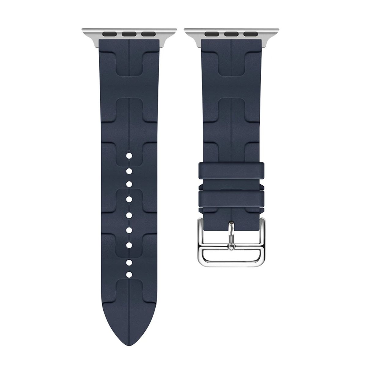 GENERICO - Correa Para Applewatch Y Watch Hermès 38-40-41mm Azul