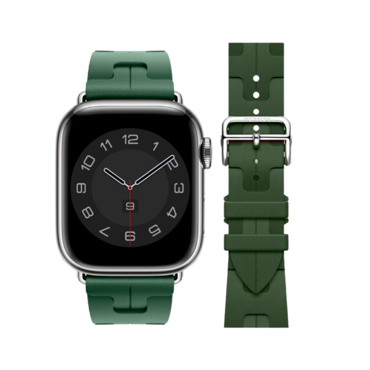 GENERICO - Correa Para Applewatch Y Watch Hermès 38-40-41mm Verde