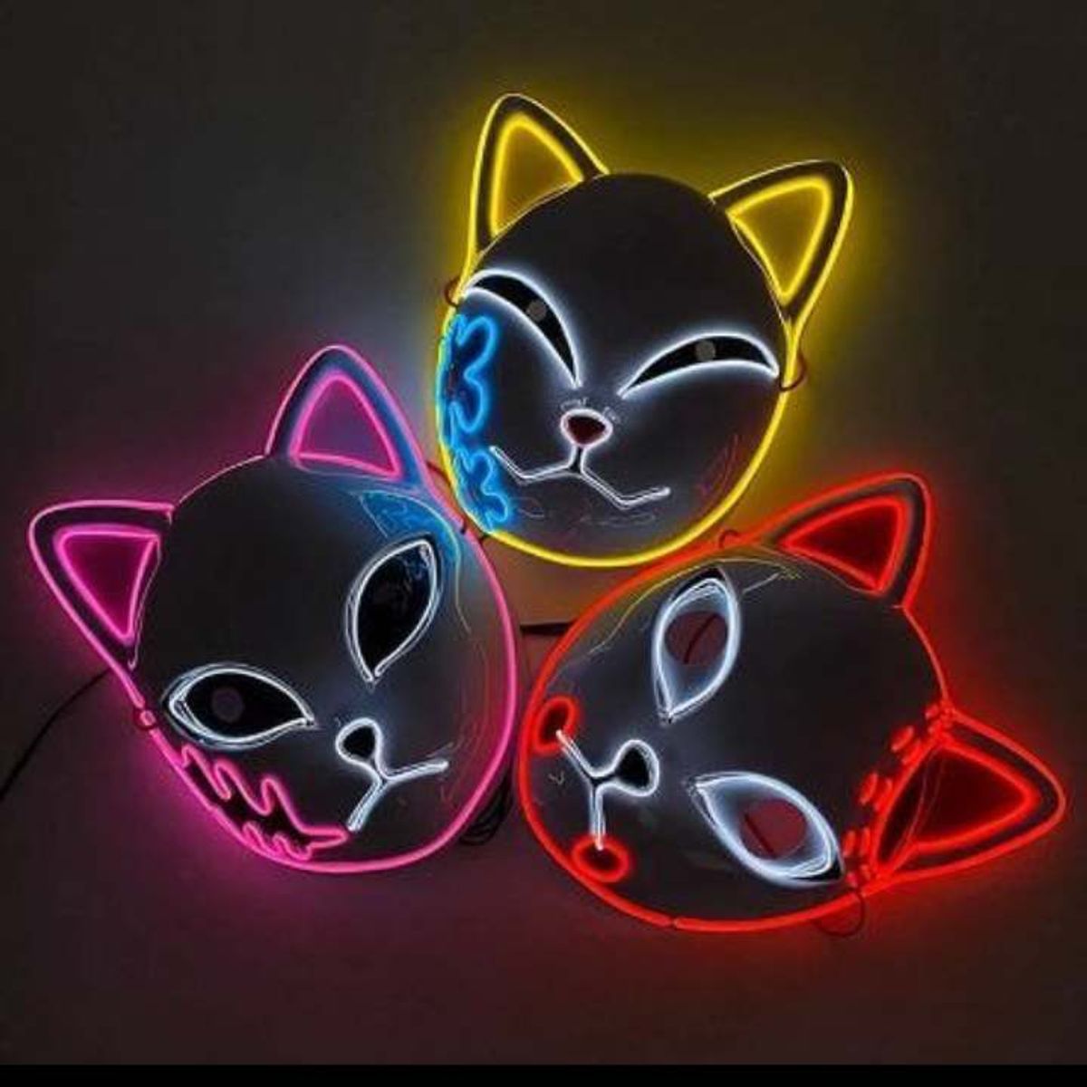 GENERICO - Máscara para Halloween Máscara de Gato