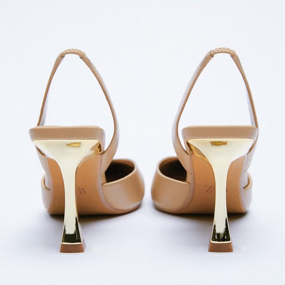 BLWOENS - Zapatos Sandalias de tacón alto para mujeres en verano Zapatilla - Beige_.