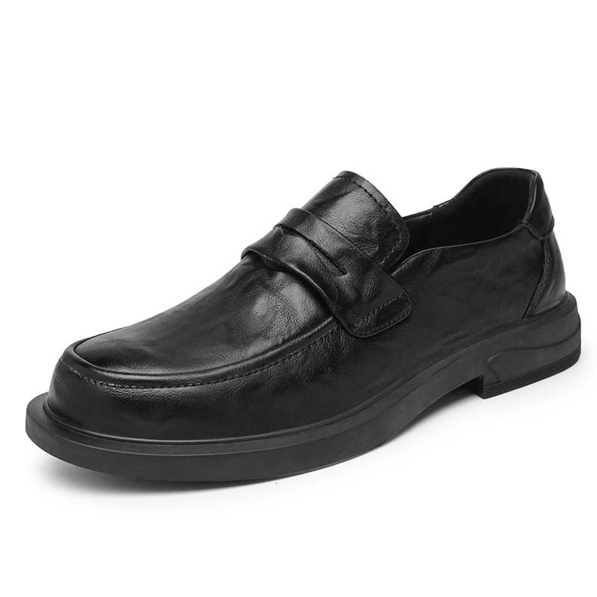 SHANDIAN - Zapato Formal Hombre Cuero Negro