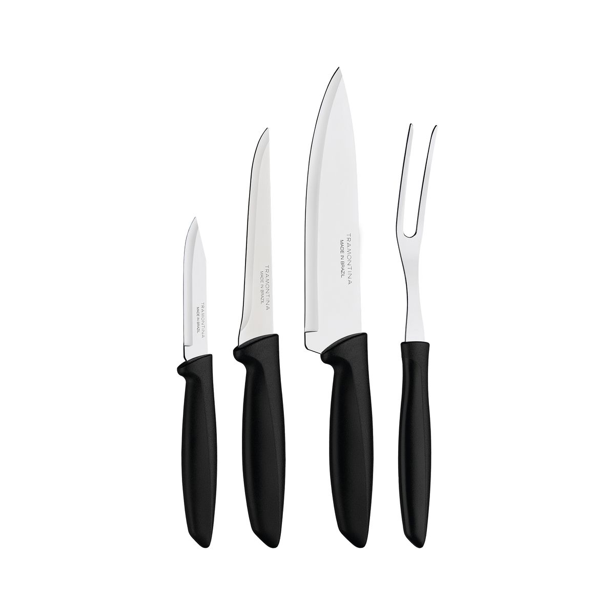 TRAMONTINA - Juego de Cuchillos 4 piezas Acero Inoxidable Tramontina