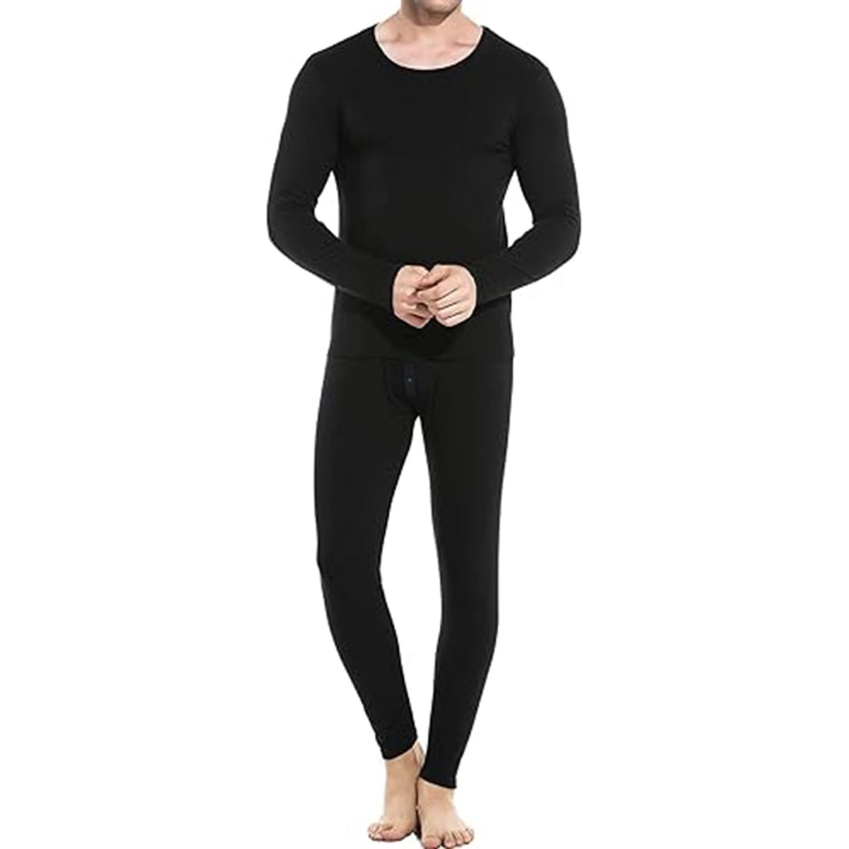 GENERICO - Conjunto Calentador para Hombre color negro