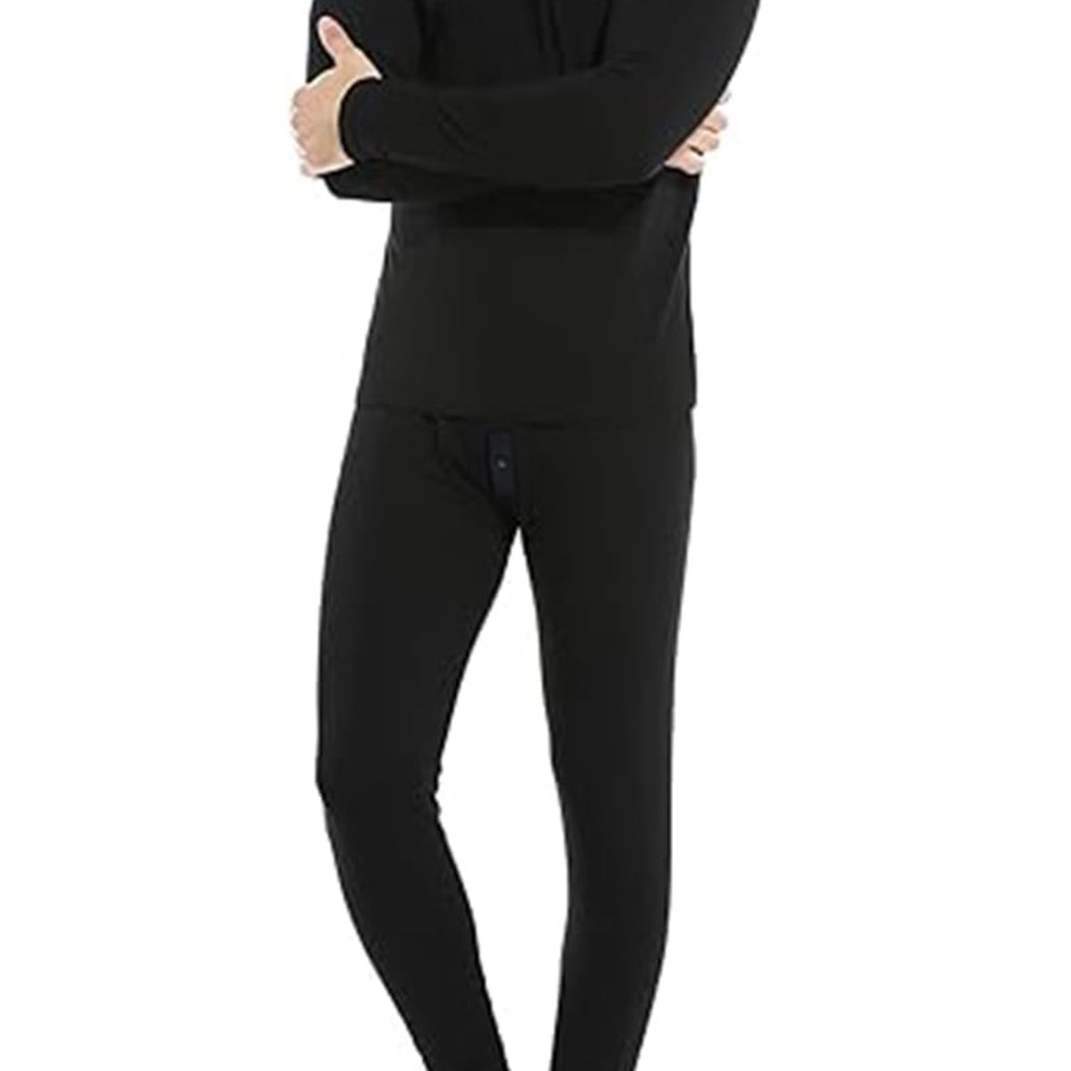 GENERICO - Conjunto Calentador para Hombre color negro