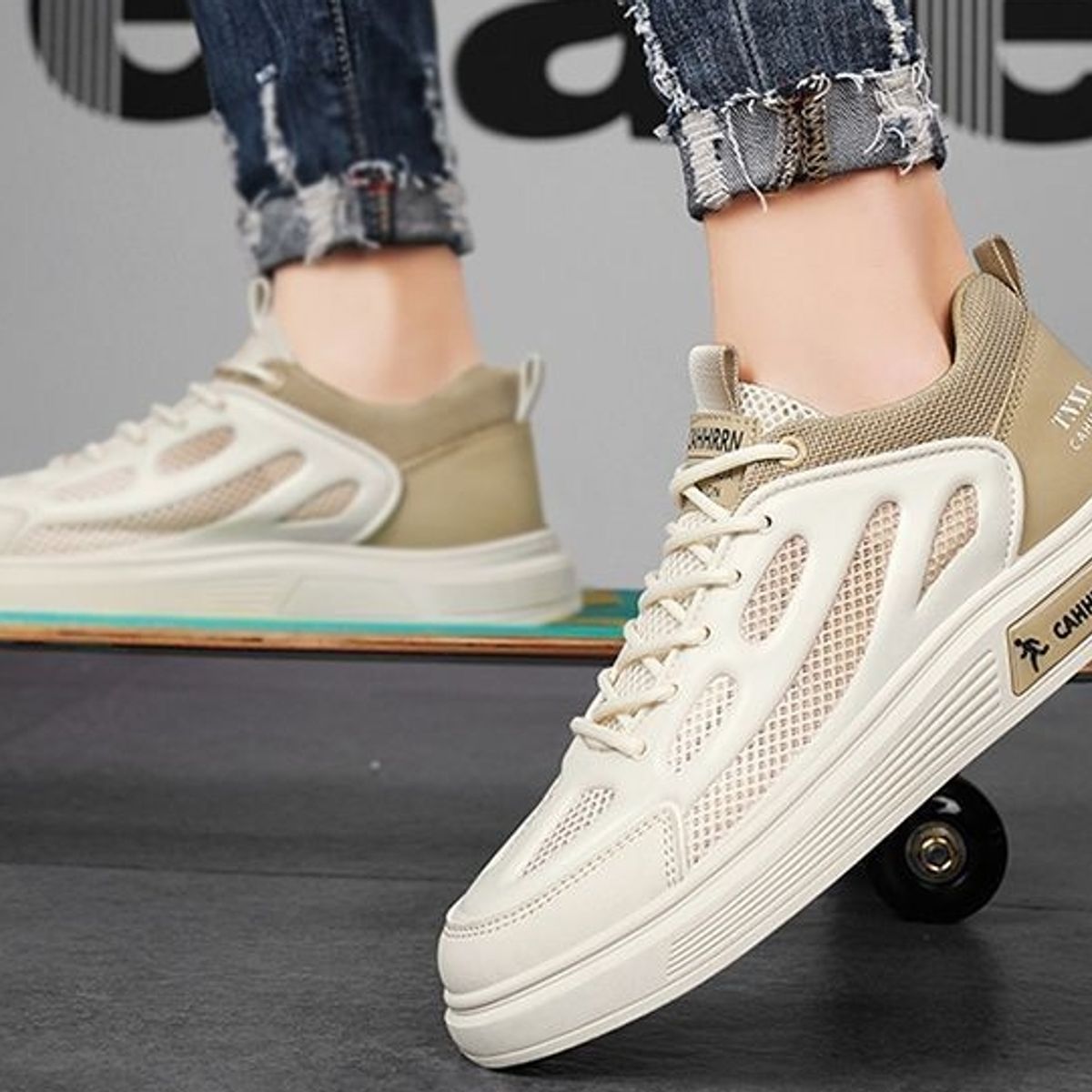 BLWOENS - Zapatos deportivas para hombres Zapatillas - Verde