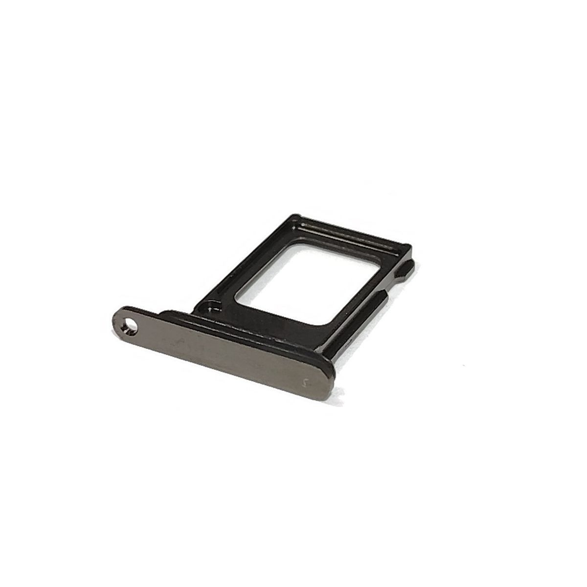 GENERICO - Repuesto Bandeja SIM IPHONE 14 PRO - DUAL SIM NEGRO