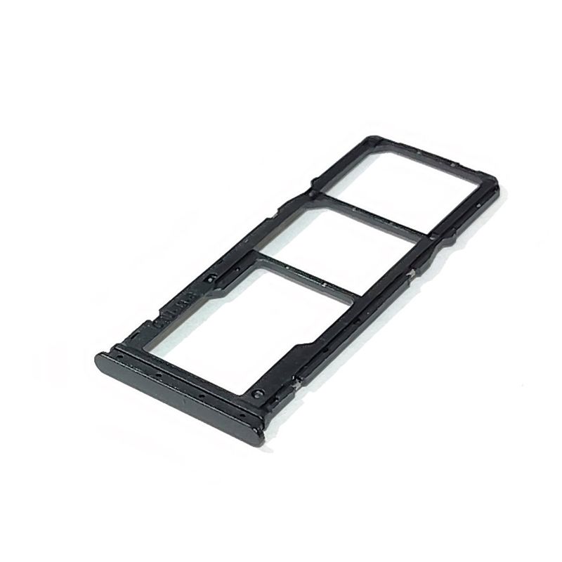 GENERICO - Repuesto Bandeja SIM POCO C65 - DUAL SIM NEGRO