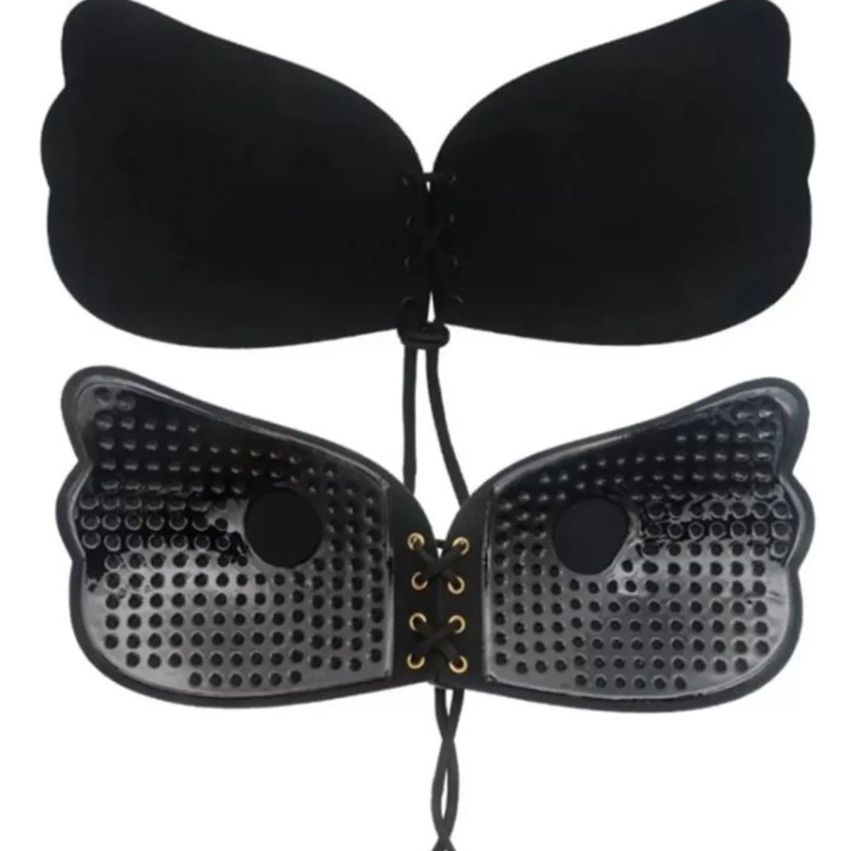VARIOS - Bra pegable con pita regulable Strapless efecto Push Up