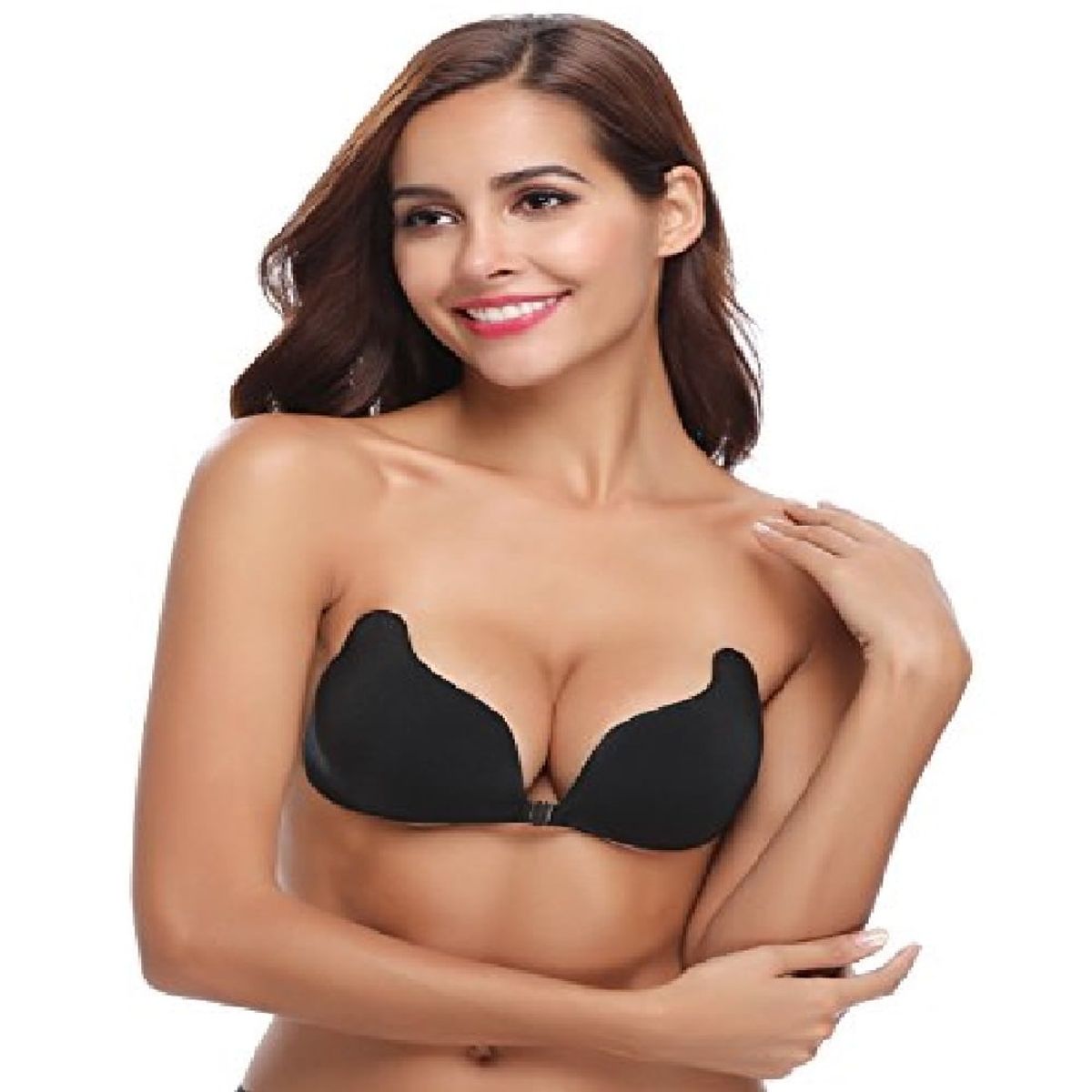 VARIOS - Bra Strapless con broche push up invisible