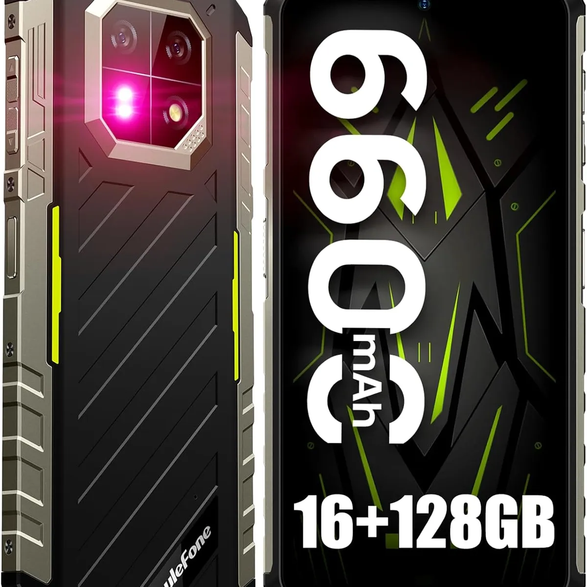 ULEFONE - Celular ulefone ARMOR 22 16GB+128GB-Verde