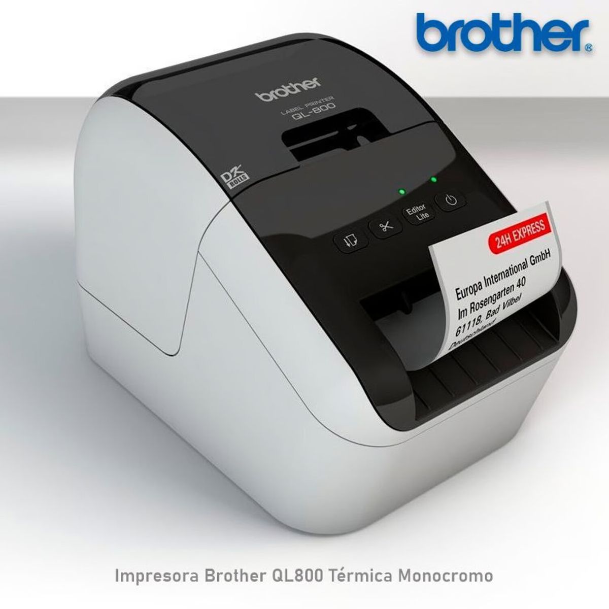 Brother - Etiquetadora Brother QL-800 impresora Termico USB