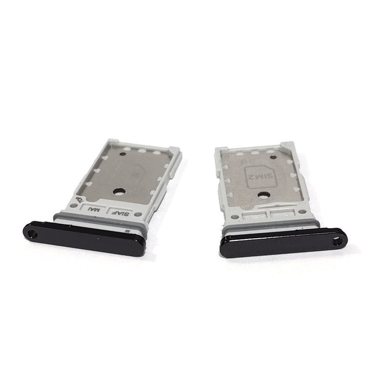 GENERICO - Repuesto Bandeja SIM SAMSUNG S23 ULTRA - DUAL SIM NEGRO