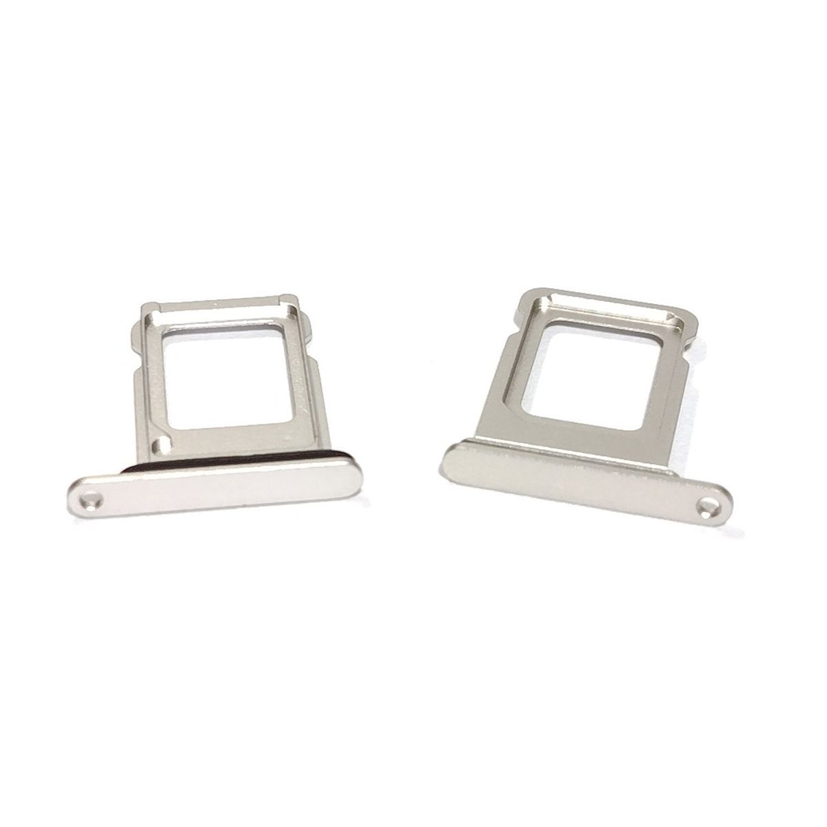 GENERICO - Repuesto Bandeja SIM IPHONE 14 PLUS - DUAL SIM BLANCO PLATEADO