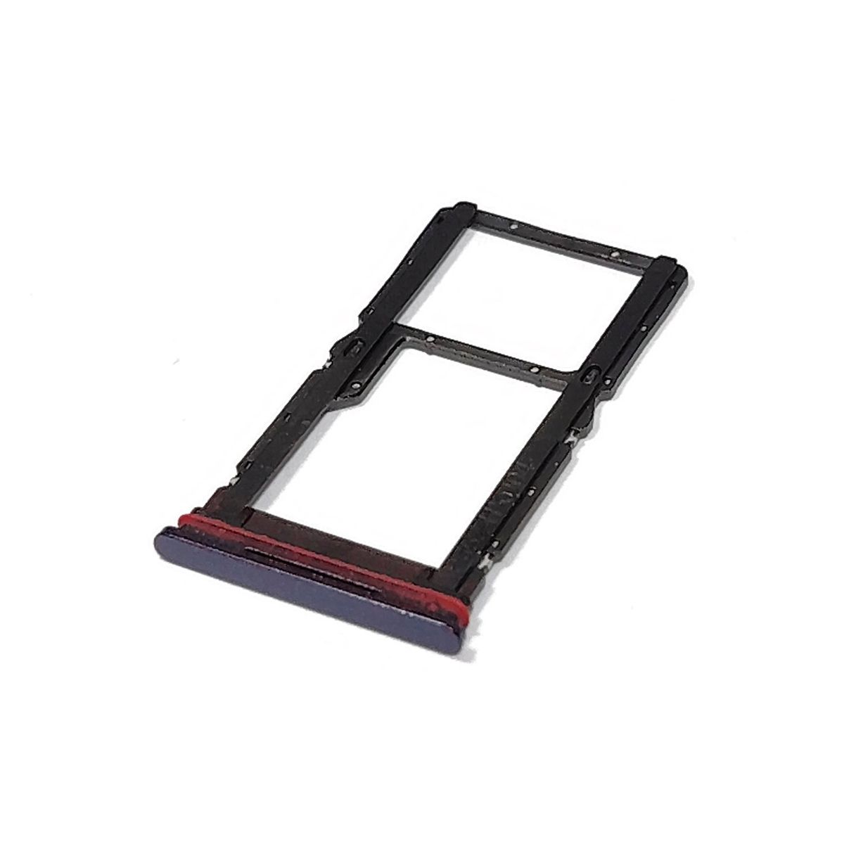 GENERICO - Repuesto Bandeja SIM MOTO G84 - DUAL SIM NEGRO