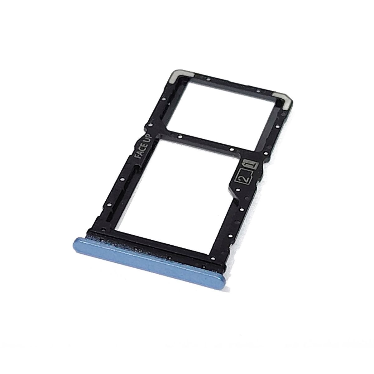 GENERICO - Repuesto Bandeja SIM MOTO G54 - DUAL SIM AZUL