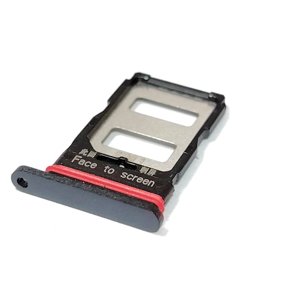 GENERICO - Repuesto Bandeja SIM POCO F4 - DUAL SIM NEGRO