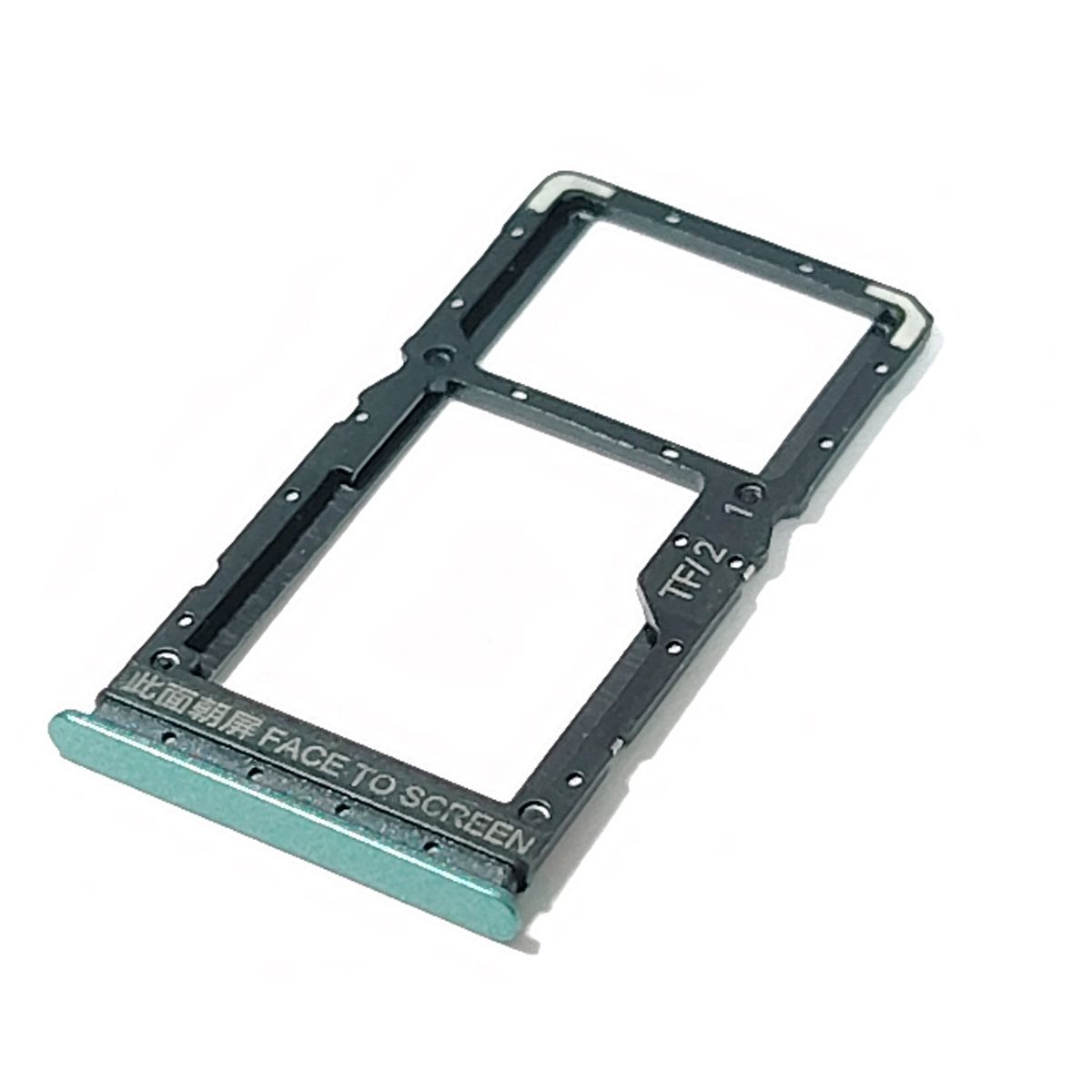 GENERICO - Repuesto Bandeja SIM POCO X5 - DUAL SIM VERDE