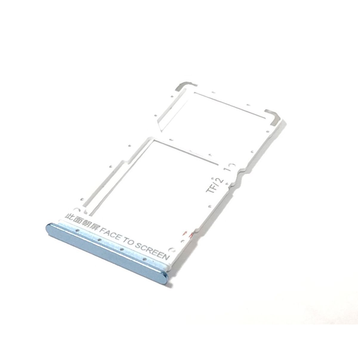 GENERICO - Repuesto Bandeja SIM POCO X5 - DUAL SIM AZUL