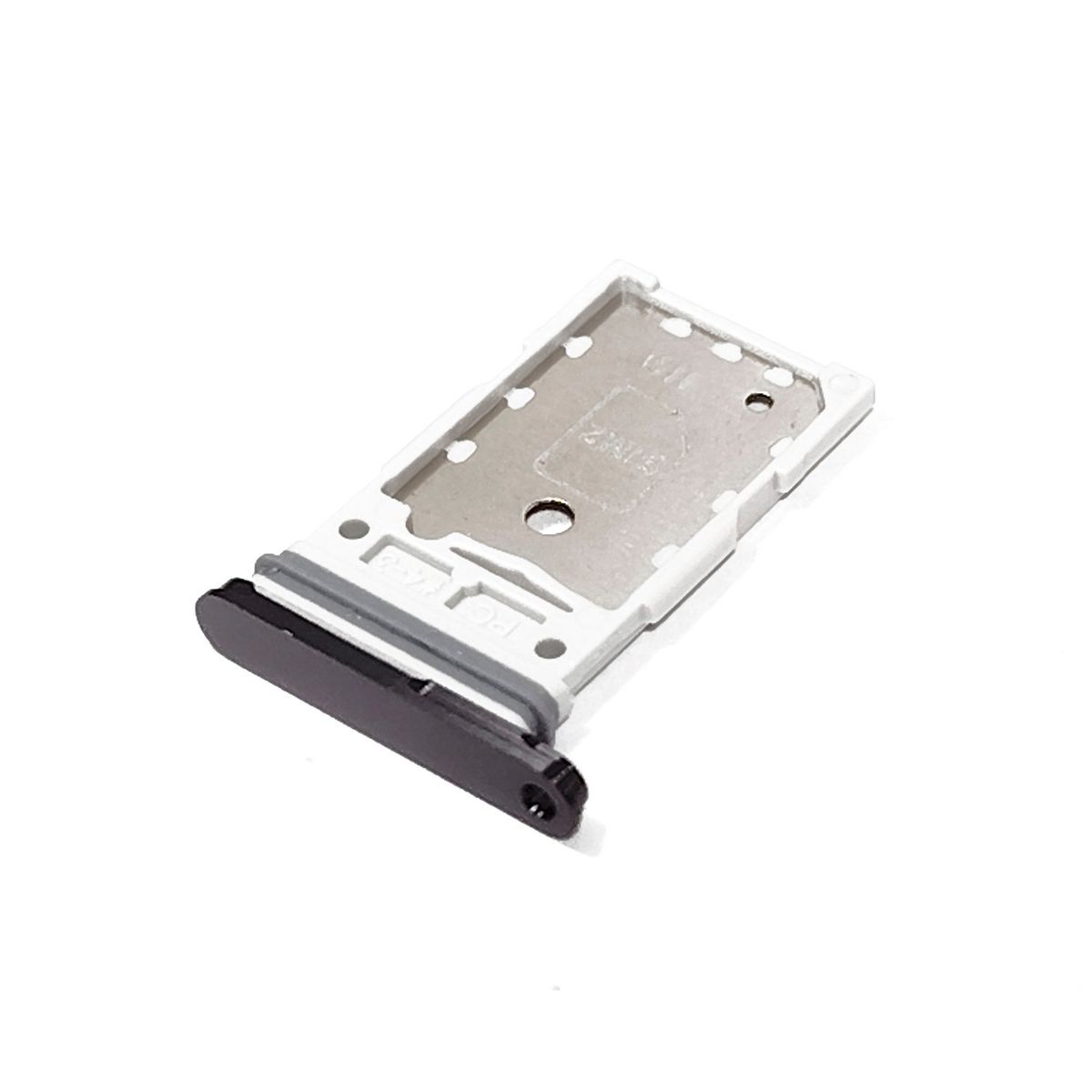 GENERICO - Repuesto Bandeja SIM SAMSUNG S24 - DUAL SIM NEGRO